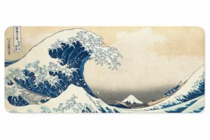 tapis de souris vague de kanagawa