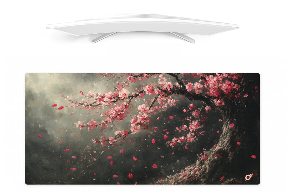 Tapis de souris cerisier japonais