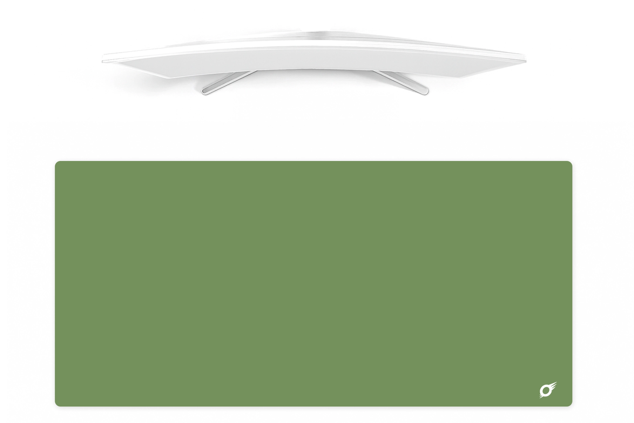 tapis de souris xxl vert