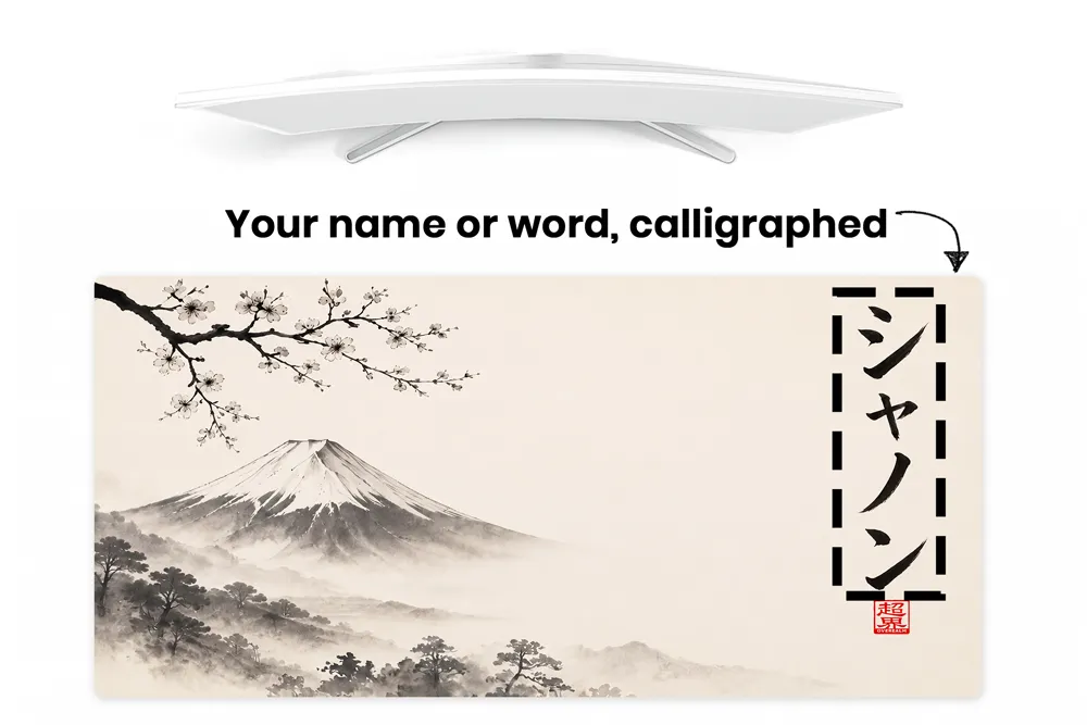 custom desk mat