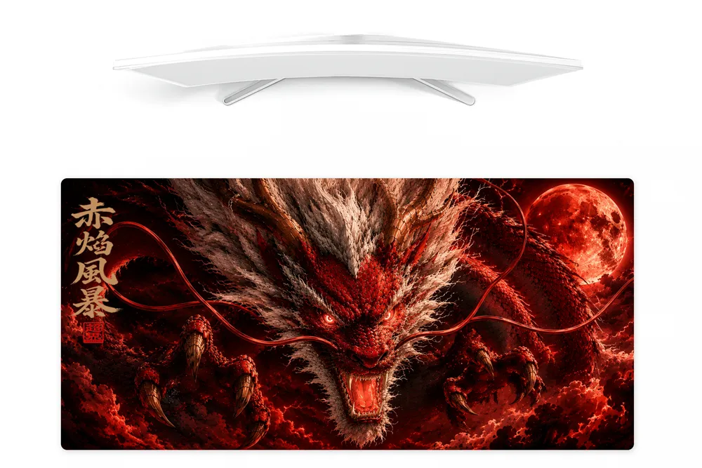 Chinese Dragon Gaming Mouse Pad