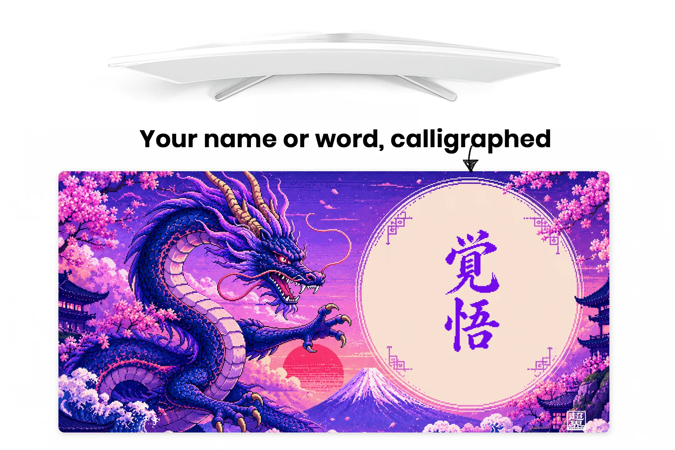 gaming mouse pad xl dragon