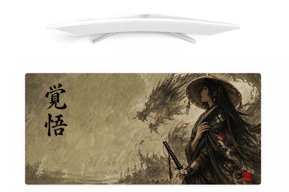 large gaming mouse pad dragon