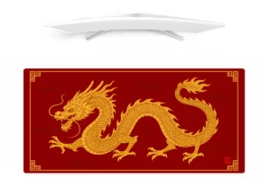 Mouse pad chinese dragon