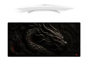 Dragon Gaming Mouse Pad – Rise of the Black Dragon