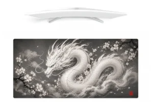 blue dragon mouse pad